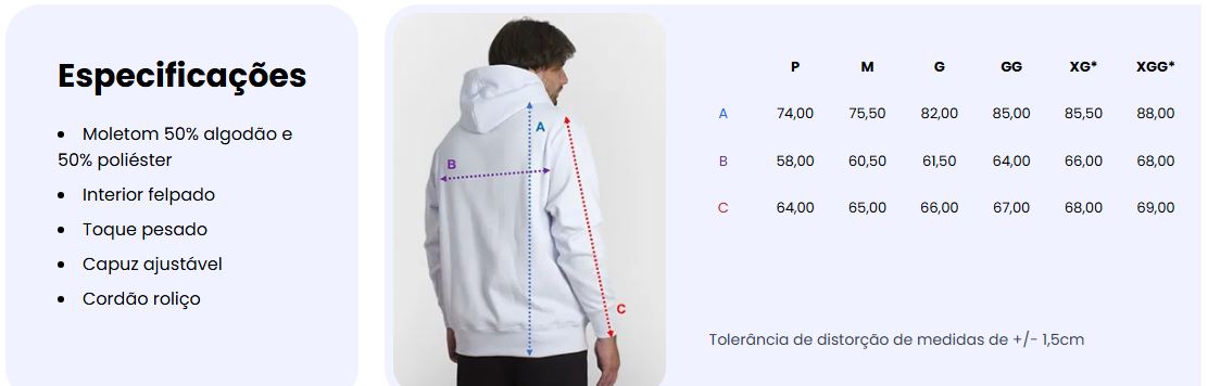 Moletom com Capuz